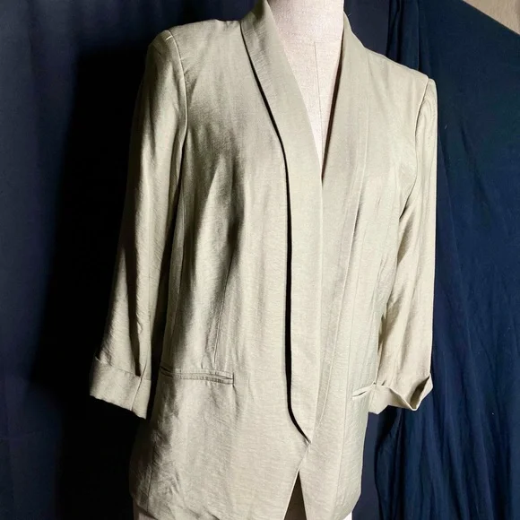 NWT Lauren Conrad Blazer Sage Green - Picture 3 of 13
